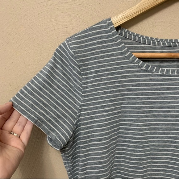 Lululemon Love Crew III Grey Gray White Small - Picture 4 of 6